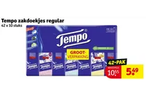 tempo zakdoekjes regular