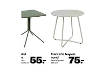 tuintafel napels rond