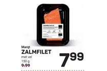 zalmfilet met vel