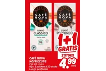 cafe nova koffie cups lungo
