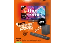 soundbar met draadloze subwoofer
