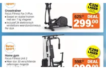 crosstrainer focus fitness fox 3 iplus