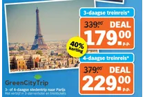 4 daagse stedentrip naar parijs