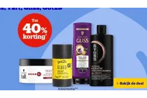 glued styling paste