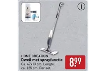 dweil met sprayfunctie