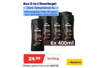 axe 3 in 1 douchegel dark temptation xl