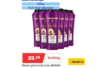 gliss full hair wonder shampoo
