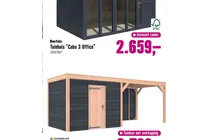 tuinhuis cubo 3 office