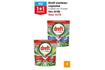 dreft platinum plus vaatwascapsules