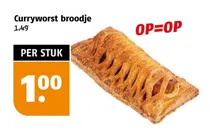 curryworst broodje