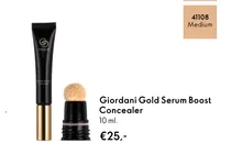 giordani gold serum boost concealer