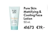 mattifying cooling face lotion