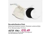 reusable bamboo pads