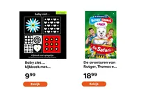 baby ziet kijkboek met spiegeltje