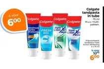 colgate triple action whitening tandpasta