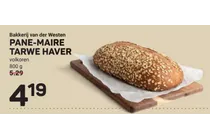 pane maire tarwe haver