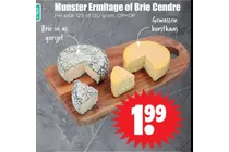 munster ermitage of brie cendre