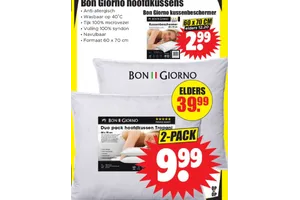 Kussenbeschermer aanbieding