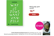 wat je zegt gaat vanzelf