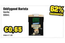 oddlygood barista vanilla