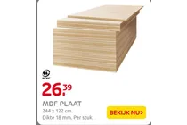 mdf plaat