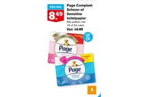 page compleet schoon toiletpapier