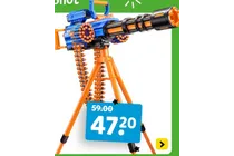 nerf achtige machinegeweer met belt