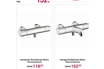 badkraan myfox thermostatisch