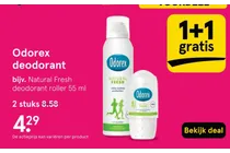 odorex natural fresh deodorant