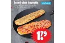 boboli pizza baguette