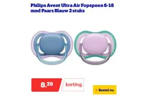 philips avent ultra air fopspeen 6 18 maanden