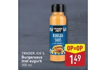 burgersaus met augurk