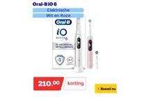 oral b io series 6 duo elektrische tandenborstel