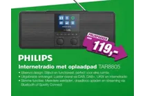 internetradio met oplaadpad tar8805