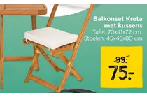 balkonset kreta