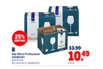 metro professional wijnglazen