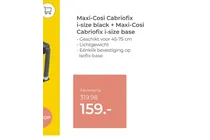 maxi cosi cabriofix i size base
