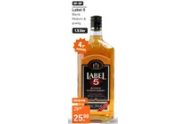 label 5 blended scotch whisky