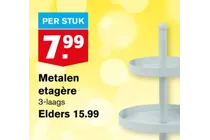 metalen etagere
