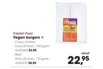 vegan burgers crispy chicken