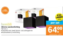 slimme wandverlichting