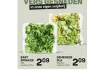gemengde sla