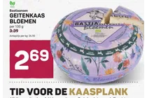 geitenkaas bloemen