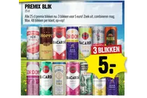 premix blikken 25 cl
