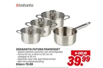 brabantia futura pannensets