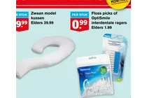 zwaan model kussen