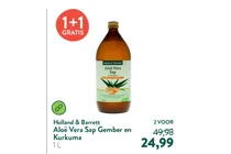 aloe vera sap gember en kurkuma