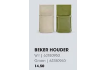 beker houder
