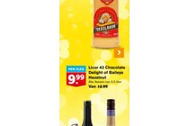 licor 43 chocolate delight of baileys hazelnut