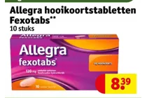 allegra fexotabs hooikoortstabletten
